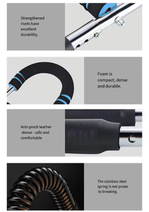 Lumina - Ejercitador de Brazos Multifuncional en Forma de U, Dispositivo Ajustable para Entrenamiento de Músculos del Pecho, Fortalecimiento de Muñecas, Ejercicio en Casa - Product Image 4