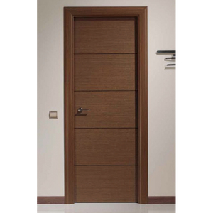 Portes en bois Blh-01 Hotsale Salle intérieure Portes en bois massif Porte en placage de mélamine à noyau creux