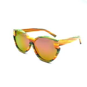 Bamboo Tac Lens Sun Glasses Sunglasses For Man Women Fashion Wholesale Black Custom Travel Classic Discount Unisex