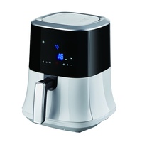 Friteuse à air numérique Vasion 2,5 L carrée en plastique, sans huile, antiadhésive, à économie d'énergie, pour usage domestique