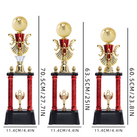 Coupe de trophée en plastique de haute qualité, design personnalisé, pour compétition de basketball et meilleur joueur de basketball MVP