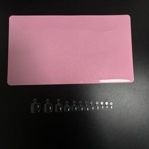 500 pièces faux ongles d'orteil clair naturel mince <span class=keywords><strong>manucure</strong></span> artificielle Art décoration beauté outils <span class=keywords><strong>pied</strong></span> couverture complète français orteil ongles - Product Image 2