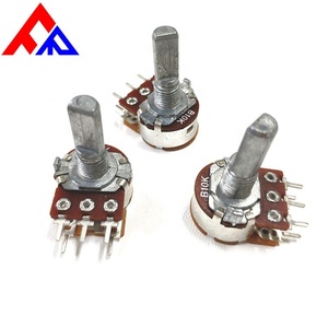 Hot Selling Professional Audio Power Amplifier Carbon Film Rotary Potentiometer with Metal Shaft Manufacturer's Best Seller - Product Image 2