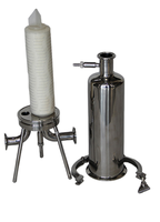Réservoir de filtration en acier inoxydable 316L résistant à la corrosion de 20 pouces pour solutions d'électrodéposition, revêtements de peinture et filtration d'encre
