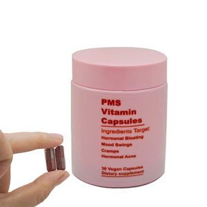 Private Label PMS Support Supplement OEM Hormone Balance Capsules for Women Herbal Period Relief with Chasteberry Fruit Extract - Product Image 1