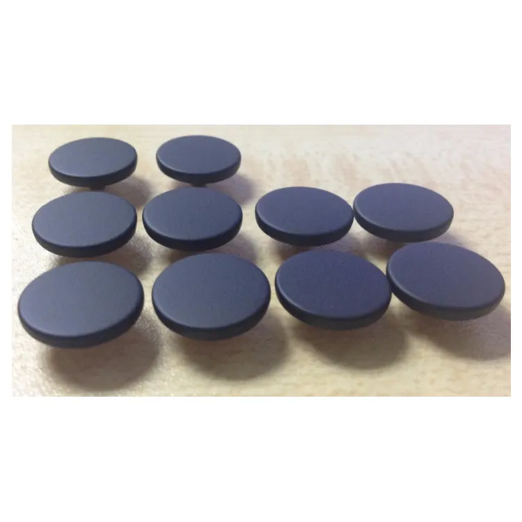 Milieuvriendelijke Messing Materiaal 15 Mm Platte Gezicht Silicone Rubber Drukknoop Voor Kleding