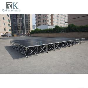 Square 4ft*4ft <b>Wooden</b> Platform Stage Performance Lightweight Staging - Product Image 6