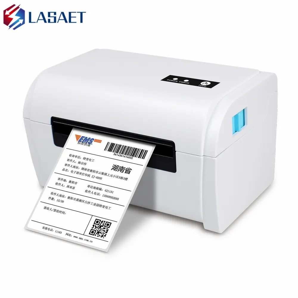 Zijiang ZJ 9200 4 Inch Thermal Printer Barcode Label Printer Pengiriman Label Printer untuk UPS DHL FedEx Express