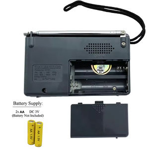 Radio portable multifonction BC-R20133 AM/FM avec antenne télescopique, lecteur multimédia portable pour la maison – Offre spéciale - Product Image 3