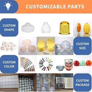 Abat-jour en verre carré blanc givré en opale soufflé à la bouche pour lampes murales et lampes de plafond - Product Image 5