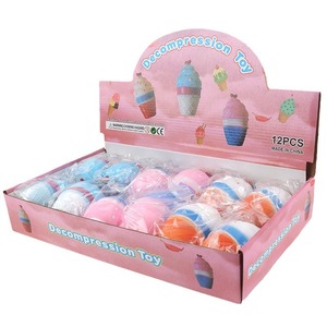 Most Popular Colorful TPR Food Ice Cream <b>Squeeze</b> Slow Rising <b>Ball</b> Stress Relief <b>Ball</b> Sensory Toys for Kids Adults - Product Image 6