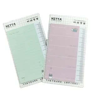 Custom Wholesale A6 Budget Cash Envelope Budget Planners Notepad with ruler A portable notepad