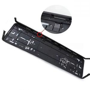 Cadre de plaque d'immatriculation aux spécifications européennes, cadre de plaque d'immatriculation universel, personnalisation du cadre de plaque d'immatriculation - Product Image 1