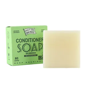 Customized Own Brands Organic Shampoo Bar Hair Soap Handmade Natural Solid Vegan Shampoo And Conditioner Bar Wholesale