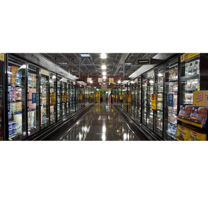 COLDSTAR Porte en verre Affichage Réfrigérateur Congélateur de stockage de glace Commercial Acier inoxydable Contrôle numérique Certifié CE Porte unique - Product Image 4