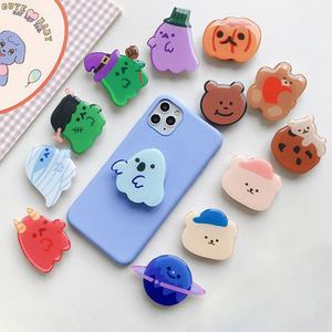 Wholesale High Quality Custom logo Griptok Acrylic Eject Mobile <b>Phone</b> <b>Holder</b> With Cute Design <b>Phone</b> Socket for Cell <b>Phone</b> Grips - Product Image 3