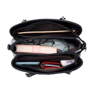 Nuevo Bolso de Lujo para Mujer, Bolsos de Mensajero con Costuras Decorativas, Bolso de Hombro a Cuadros, Bolsos Tote para Damas - Product Image 4