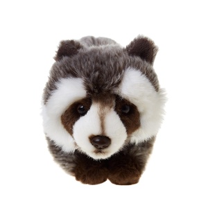 Peluche de <span class=keywords><strong>Mapache</strong></span> Suave y Realista, Relleno de Algodón PP, Tamaño y Color Personalizables, Económico - Product Image 1