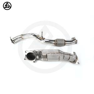 ท่อแคทดาวน์ไพพ์ CSZ สำหรับ <span class=keywords><strong>Honda</strong></span> <span class=keywords><strong>Civic</strong></span> X Type R <span class=keywords><strong>FK8</strong></span> 2.0T ท่อไอเสียสมรรถนะสูงแบบไหลเวียนสูง พร้อมแผ่นกันความร้อน - Product Image 3