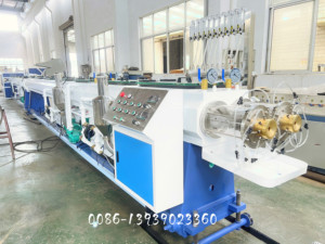 Ligne de machine d'extrusion de tuyaux en PPR à économie d'énergie et à grande vitesse de <span class=keywords><strong>Jwell</strong></span> machines - Product Image 2