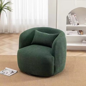 Sillón Individual de Lujo, Estructura de Madera Maciza con Tapicería de Tela, Perfecto para Sala de Estar o Dormitorio - Product Image 4