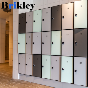 Multi Tier Compact Laminat Hpl Office Locker Gym Locker mit Schuhkartons - Product Image 3