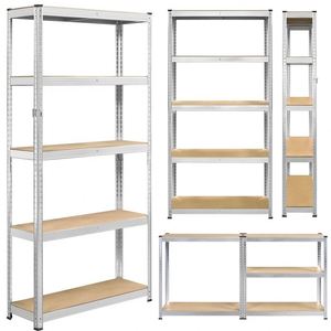 Gia cố trung bình Rack thép lưu trữ giá kho kệ cho đa kịch bản sử dụng hiệu quả - Product Image 1