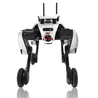 Robot chien industriel IA T01, robot quadrupède intelligent à haute capacité de charge utile pour les applications industrielles d'inspection autonome