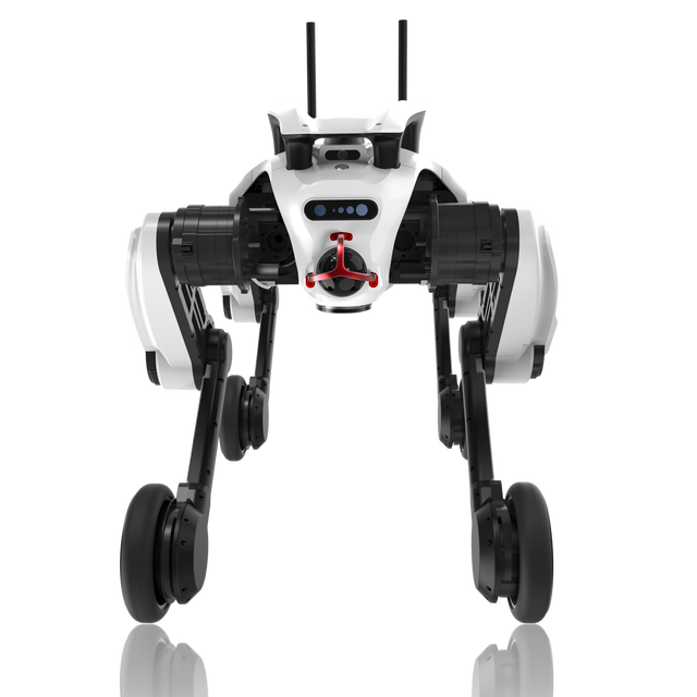 AI Industrial Robot Dog T01 Smart Quadruped Robot with High Payload Capacity for Autonomous Inspection Industrial Applications