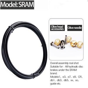 Conector de Manguera de Freno de Disco Hidráulico BH90 BH59 de 2.5M y Juego de Olivas para Bicicleta de Montaña 610 315 SLX <span class=keywords><strong>XT</strong></span>, Pieza de Bicicleta - Product Image 5