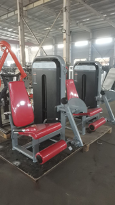 Appareil de musculation des jambes à assise pour studio de fitness, avec pile de poids, pour le renforcement ciblé des muscles avant de la cuisse - Product Image 2