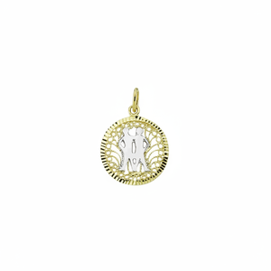 Collar de Géminis de oro macizo de 14 quilates, joyería fina para mujer, colgante de horóscopo, cadenas, estilo hecho a mano en Turquía - Product Image 2