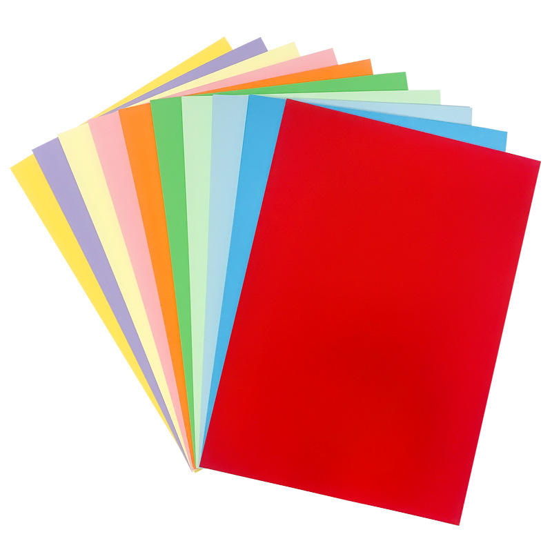 Custom 300g A4/A3 Waterproof DIY Wrapping Paper Colorful Cardstock Hand Crafts Wholesale Thick Colored Cardboard Paper Paper