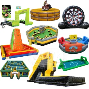 Comercial China barato juego inflable precio más popular juego inflable para la venta