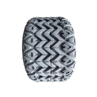 Pneu extérieur gris 190/50-12 non-marquant certifié DOT pour buggy et voiturette de golf