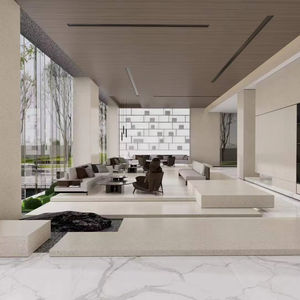 Pierre calcaire beige Murat moderne résistante à l'eau, pierre de thym pour salon, hôtel, cuisine, salle de bain, villas, décoration intérieure et extérieure - Product Image 6