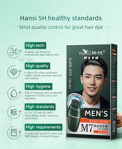 ชุดย้อมเคราสำหรับผู้<span class=keywords><strong>ชาย</strong></span> สำหรับปิดผมขาวบริเวณข้างแก้มและโคน<span class=keywords><strong>ผม</strong></span> สีติดเร็ว สูตรธรรมชาติ สำหรับใช้ในบ้าน ครีมย้อม<span class=keywords><strong>ผม</strong></span>พร้อมหวี - Product Image 3