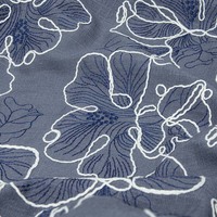 Nouvelle Robe Florale Jacquard Broderie Artistique Vintage Femme 1237PS Tissu Lin Coton Microfibre Stratifié HDPE Anti-Boulochage
