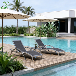 Lit de jour moderne de luxe en aluminium <span class=keywords><strong>pour</strong></span> jardin <span class=keywords><strong>chaise</strong></span> de <span class=keywords><strong>piscine</strong></span> <span class=keywords><strong>chaise</strong></span> de plage extérieure <span class=keywords><strong>pour</strong></span> la plage - Product Image 1