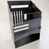 Housse de projecteur de simulateur de golf en métal thermolaqué JH-Mech, robuste, sécurisée, sans tracas, découpes précises, compatible