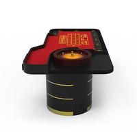 Tapis de table de roulette personnalisé YH avec pieds ronds en bois massif