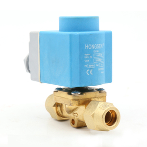 Valvola di Controllo Refrigerante Personalizzabile Hongsen OEM 220V 380V, Elettrovalvola per Gas, Magazzino Frigorifero, Condizionamento Centralizzato Modello <span class=keywords><strong>EVR</strong></span> - Product Image 2