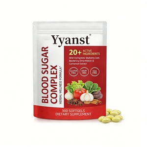 Complément alimentaire de haute qualité sans gluten, biotine, vitamines B6, E et B12 pour maintenir l'énergie quotidienne et favoriser la santé, en gélules molles - Product Image 1
