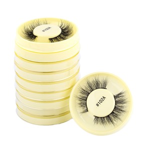 Fournisseurs de cils en bande complète moelleux de marque privée, cils en vison 3D naturels, faux cils, plateaux de cils de 15 à 25 mm, vente en gros - Product Image 5