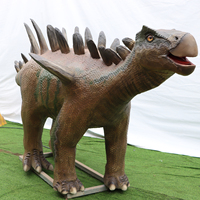 Modèle de dinosaure animatronique réaliste télécommandé, conçu par un fabricant professionnel, personnalisable, à vendre