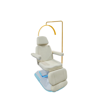 Luxe Led Licht Basis Massagebed Voetbediening 3 Motoren Hoge Dragende Synthetische Leer <span class=keywords><strong>Chinese</strong></span> Commerciële Hotelschool - Product Image 1