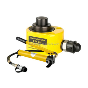 Kit de gato de cilindro hidráulico de 30mm de carrera de múltiples secciones Industrial, <span class=keywords><strong>Mini</strong></span> gato de alimentación portátil para construcción naval, construcción - Product Image 1