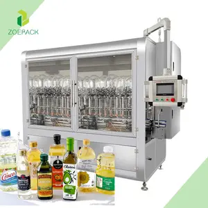 150ml-5000ml Automatic Olive Cooking Oil Equipment Oil Filling Labeling Packing Machine