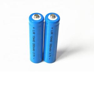 LR03 Pila Litio baterai AAA isi ulang Li-Ion silinder ukuran kecil baterai litium 10450 10440 mah 3.7 mah 320mah - Product Image 6