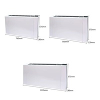 Ventilateur de type ventilo-convecteur à eau réfrigérée commerciale pour hôtel pour le chauffage et le refroidissement avec pompe à chaleur